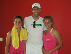 Rusedski,Maša in Eva,Klosters 2012_250