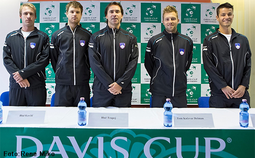 Davis cup Slovenija Slovaška 2015-ekipa_525