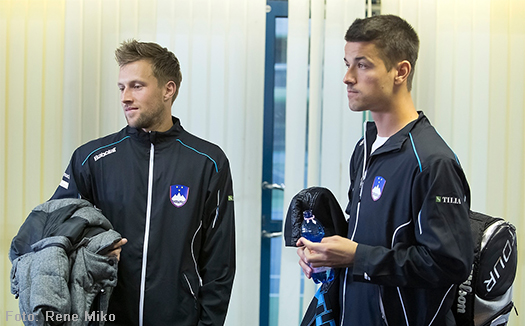 Davisov pokal 2015 Urbanija in Kočevar Dešman Davisov pokal 2015 Urbanija in Kočevar Dešman