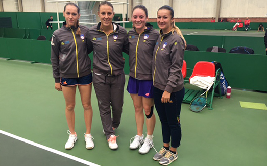 Fed cup ekipa Slovenije 2017 Juvan Klepač Zidanšek Fed cup ekipa Slovenije 2017 Juvan Klepač Zidanšek