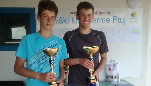Jeran Aljaž in Vidovič Blaž finalista OP 16 Zala P Jeran Aljaž in Vidovič Blaž finalista OP 16 Zala P