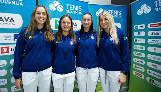 Fed cup 2020 Juvan Lovrič, Jakupovič Radišič_525